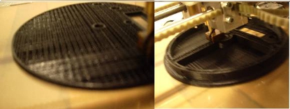 Dauerdruckplatte im Einsatz